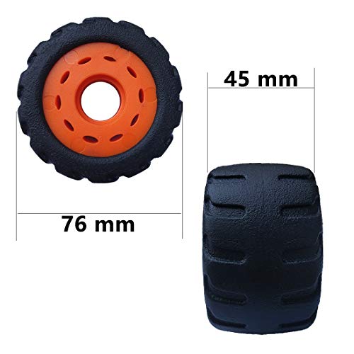 Non-Branded All Terrain Skateboard Longboard Wheels (Set of 4) - Thumbnail 6