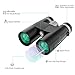 RegeMoudal 12x42 HD Binoculars for Adults, Waterproof Compact Binoculars with Clear Weak Light Vision, Suitable for Bird Watching Hunting Traveling - Prism Bak4 FMC Lens with Smartphone Adapter
