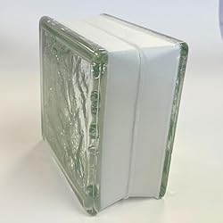 Seves Glass Block 6x6x3 Ice Glass Block