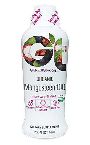 Genesis today, organic mangosteen 100, 32 ounce