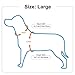 Menkar Dog Harness, No Pull, Adjustable, Outdoor Walking, Pet Vest, Reflective, Easy Control, for Large Dogs