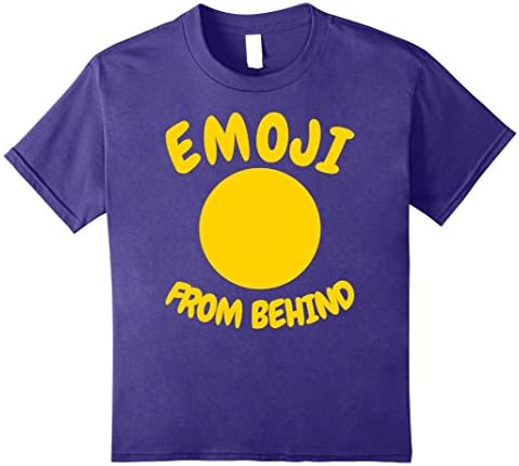 Kids cute girl clothes - cute emoji shirts for girls 12 Purple