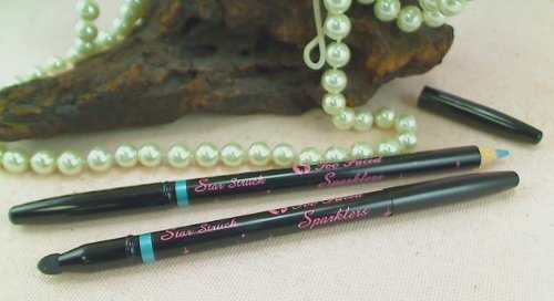 Too Faced Sparklers Glitter Eye Pencil w/ Smudger - Star Struck - .04 oz / 1.1 g - Unboxed