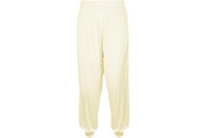 GUM & BERRIES Girls Harem Pants Ali Baba Trousers Loose Casual Baggy Pant Dance Elastic Yoga Leggings Neon Flared Fancy Relaxed High Waist