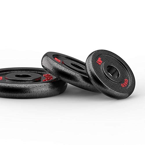 Haodan Electronics Black Paint Dumbbell Men's Fitness Barbell 50kg