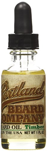 Portland Beard Company - Timber Beard Oil - Scented 1 oz. - Timber Sandalwood Aroma Oil