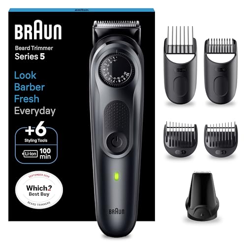 Braun Barttrimmer - BT5450, Schwarz