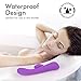 G-Spot Rabbit Waterproof Rechargeable Dildo Vibrator Adult Sex Toys for Women - Adorime Silicone Clitoris Vagina Stimulator Massager Sex Things for Couples