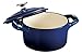 Tramontina Covered Mini Cocotte Enameled Cast Iron 10.5-Ounce Gradated Cobalt, 80131/072DS