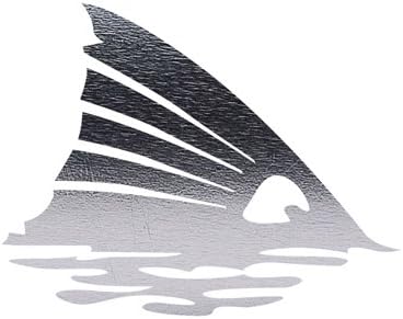Reflective Metallic Foil Redfish Tail Sticker