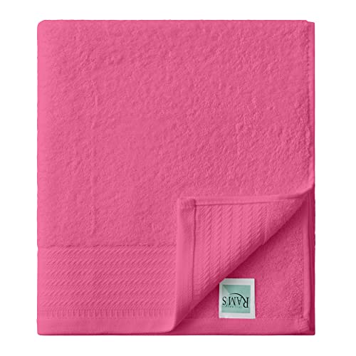 Degrees Home - Set of 2 Hand Towels - Bath Towels - 100% Cotton - 480g/m2-100x50cm