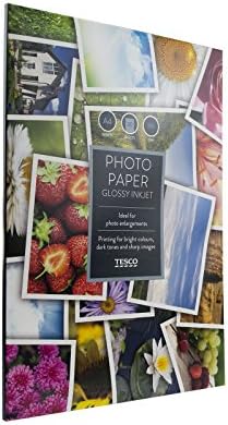 glossy photo paper 6x4 tesco