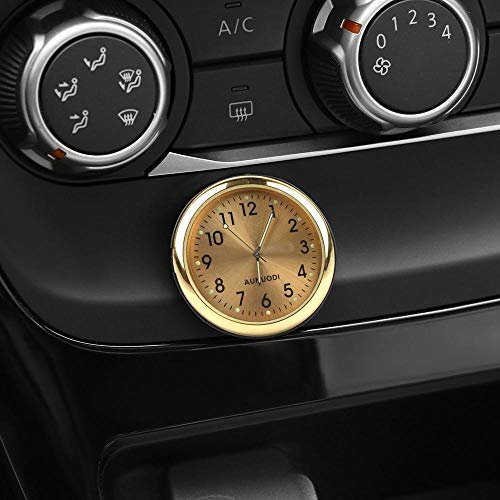 MOGOI Car Dashboard Clock, Universal Car Air Vent Quartz Clock Automobiles Interior Decoration Stick-On Clock Ornaments for Office Cars SUV MPV. - Thumbnail 5