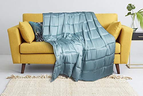 CARMA Warm Weighted Blanket 20 lbs | Ultra Soft & Organic 100% Bamboo