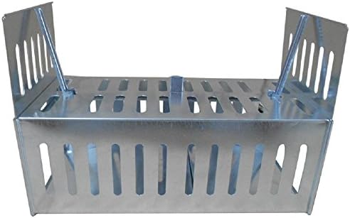 Humane Mouse Cage Traps Rat Trap Catch for Small Rodent Animals, 2 Doors (11.8 X 5.71 X 4.53 Inches)