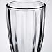 Chefcaptain Fountain Shoppe Classic, Milk Shake, Ice Cream Soda Glass, 12 Ounce, Clear With Long Stainless Steel Spoons 4 PACK