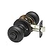 Copper Creek CK2030TB Colonial Privacy Door Knob, Tuscan Bronze primary