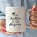 Funny Mugs, LOL Graduation Mug Gift - Now Hotter by One Degree - Great Gift for College and High School Graduates