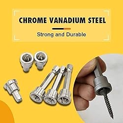 5PCS Magnetic Positioning Screwdriver Bits