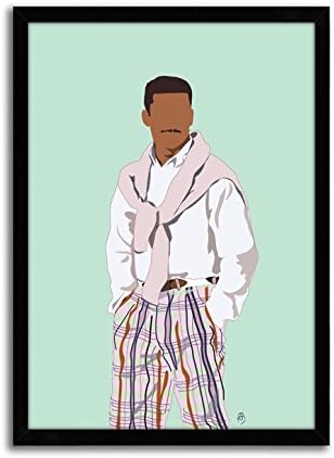GNODpop - Carlton Fresh Prince of Bel Air Poster, Carlton Banks Original Illustration, Hip Hop 90's, Pop Art, Wall Decor, Giclee Art