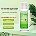 FlyKits Instant Hand Sanitizer Disinfectant Travel Size, Mini Compress Alcohol Free Disinfecting Liquid Cleaner Long-Lasting Protection for 24-Hour, Kills 99.99% Harmful Substance