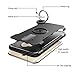 Orzero TPU + PC Hybrid Dual Layer Case Compatible for Huawei Mate 20 Lite Full Body Heavy Duty Protection 360 Rotating Metal Ring [Adsorbed Iron Plate] - Navy