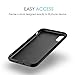 Microseven iPhone X Case, Compatible with iPhone X [Carbon Fiber Finish] [Light Thin Cover] [Non Slip] [Bulit-in Metal Plate Works with a Magnet Mount ] Case for iPhone X (Metal Carbon Fiber)