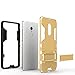 DWaybox Xiaomi Redmi Note 4 / Note 4X Hybrid Case 2 in 1 Heavy Duty Armor Hard Back Cover Case with Kickstand for Xiaomi Redmi Note 4X / Xiaomi Redmi Note 4 / Hongmi Note 4 5.5 Inch (Black Plus Gray)