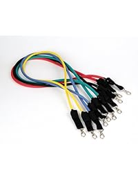 Black Mountain Products, juego de bandas para resistencia con traba para puerta, correa para tobillo, tabla de ejercicios y banda de resistencia.