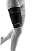 Bauerfeind Sports Compression Upper Leg Sleeves (1 Pair) (Black, Large/Long)