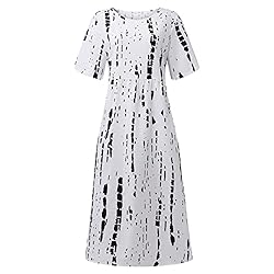 House Dresses for Women with Pockets Summer Dresses