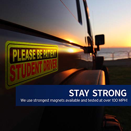 4 Anley+Reflective+Student+Driver+Magnetic