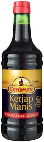 Conimex Ketjap Manis, sweet Indonesian Soy Sauce, Spices, Zoet, 250 ml