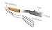 5-In-1 Grill Tool - Grilling Utensil for Cookouts - Tongs, Spatula, Tenderizer, Fork and Knife in All-In-One Grilling Tool