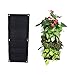 KISSTAKER Gardens 4 Pocket Vertical Wall Garden Planter Wall-Mounted Plant (4 Pocket)