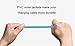 iPhone Charger Cables, Elktry 3Pack 6FT Flat Noodle Design Lightning to USB Cable Charging & Syncing Lightning Data Cable Wire for iPhone 7 7 Plus 6 6S 6 Plus 5S SE iPod iPad Mini Air (Baby Blue)