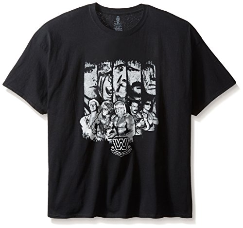 Men's Big Wwe Faces T-Shirt