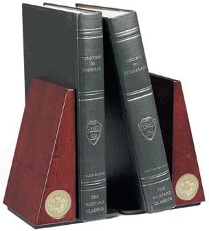 North Carolina State Wolfpack Pair of Rosewood Bookends