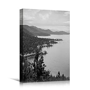 signwin Canvas Wall Art Expressive Landscape Chic Dramatic...