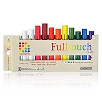 HAGOROMO Fulltouch Color Chalk 1 Box [12 Pcs/10 Color Mix]