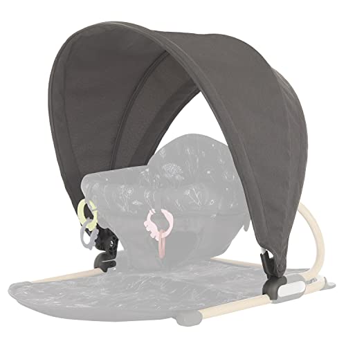 Dream On Me Snug N’ Play Floor Seat Adjustable Canopy, Compatible with Snug N’…