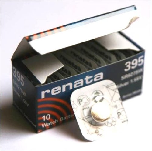 Best Price Square 1 x Renata 395 Swiss Made Lithium Coin Cell Battery SR927SW