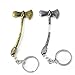 VNFLY Nidavellir 2-Pack Stormbreaker Keychain Ax Keychain Avengers Thor Hammer Keychain Hammer Key Ring