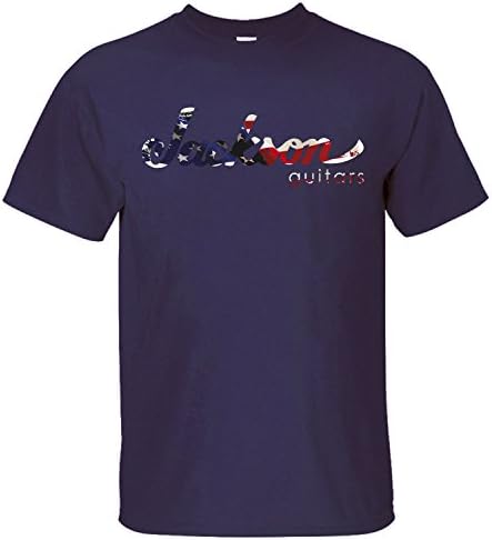 SKKE Men's Jackson Guitars Logo Music Band T-Shiirt dark blue XL