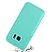 Pandawell Compatible Galaxy S7 Waterproof Case, Super Slim Thin Light [360 All Round Protective] Full-Sealed IPX-6 Waterproof Shockproof Dust/Snow Proof Case Cover for Samsung Galaxy S7 - Teal