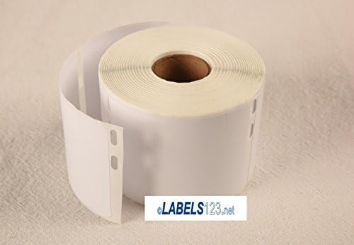 5 Rolls of 30324 DYMO Compatible Diskette Labels White Thermal 400 Labels per Roll