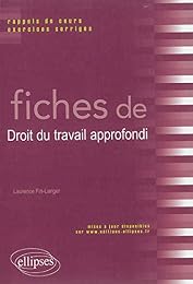 Fiches de droit du travail approfondi