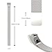 Fitbit Alta Band Cambond Fitbit Alta Milanese Magnetic Clasp Secure Replacement Band Stainless Bracelet Strap Fitbit Alta Metal Band Accessories for Fitbit Alta Smart Watch Fitness Tracker Silver