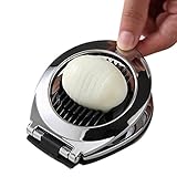Stainless Steel Egg Slicer With 3 Slicing Styles