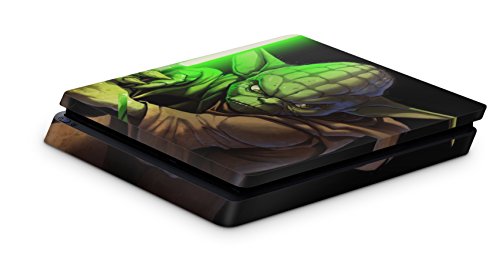 giZmoZ n gadgetZ PS4 Slim Console Yoda from Starwars Skin Decal Vinal Sticker + 2 Controller Skins Set - Thumbnail 3